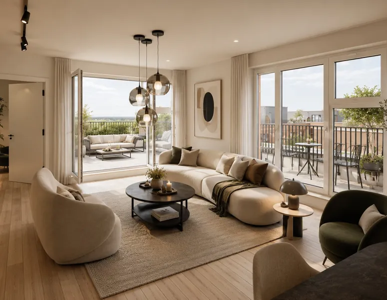 Luxus Penthouse klimatisiert mit atemberaubender Aussicht an der Spree nahe Altstadt Köpenick — photo 1
